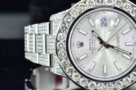 rolex uhr diamanten